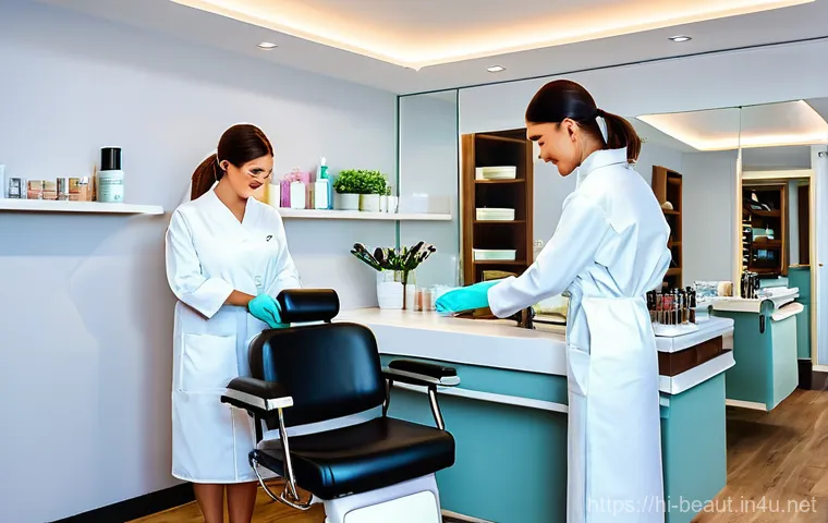 홈 왁싱과 샵 왁싱의 차이 - **Prompt 1: Home Waxing Convenience**
    A young woman in her late twenties is comfortably waxing h...