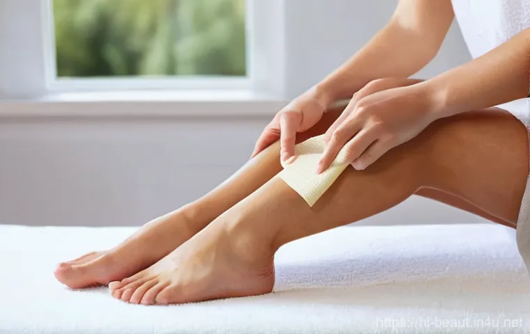 알러지 피부용 왁싱 스트립 추천 - **Prompt 2: Informed Choice for Delicate Skin**
    "A vibrant, well-lit studio shot of a person (a ...